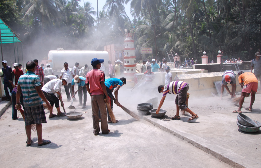 Cleanliness drive- Shreemukhya(Mukhari) Ganpati Temple