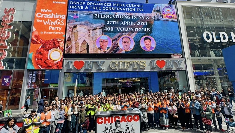 Mega Cleanliness Drive in USA