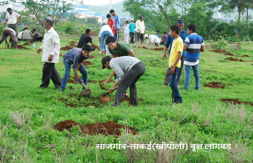 Tree Plantation Sajgaon Khopoli